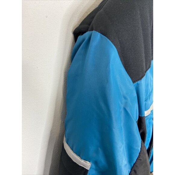 Edco Racing Motorsport Vintage Blue Jacket Men M Ski Snowboard Snowmobile 80s - Picture 5 of 9